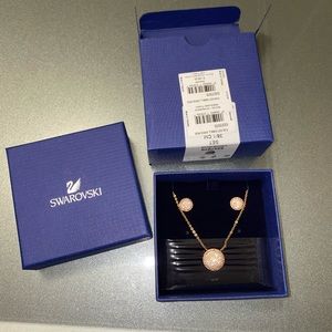 Swarovski Fun Set, Rose Pink, Rose Gold Plated